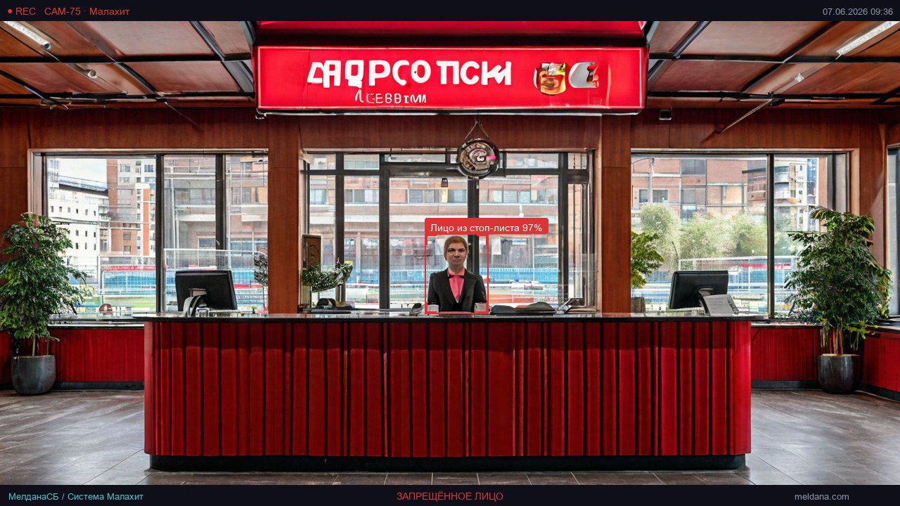 Детекция запрещённых лиц на стадионе в Усть-Луге — от 4 200 ₽/стадион/мес